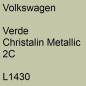 Preview: Volkswagen, Verde Christalin Metallic 2C, L1430.